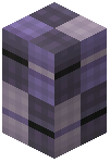 Column Decorative Purple Wool