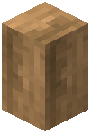Column Raw Oak Wood