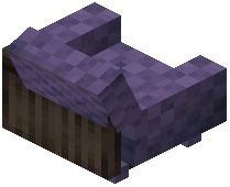 Couch Purple Wool
