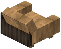 Couch Raw Oak Wood