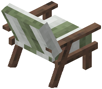 Cushion Armchair Market Block Green