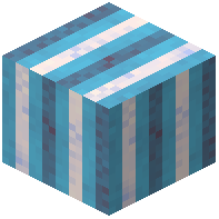 Light Blue Vertical Stripe Wool