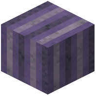 Purple Vertical Stripe Wool