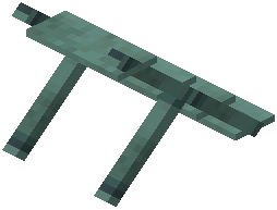 Decorative Shelf Cyan Concrete