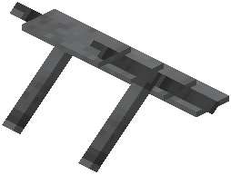 Decorative Shelf Gray Concrete