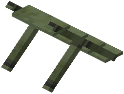 Decorative Shelf Green Concrete