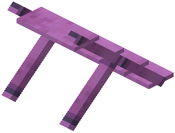 Decorative Shelf Magenta Concrete