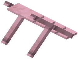 Decorative Shelf Pink Concrete