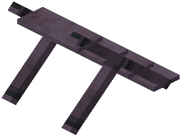 Decorative Shelf Purple Concrete