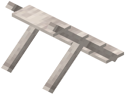 Decorative Shelf Raw Birch Wood