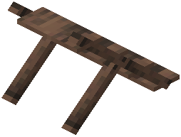 Decorative Shelf Raw Jungle Wood