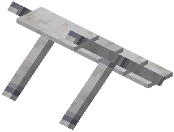 Decorative Shelf White Concrete