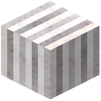 White Vertical Stripe Wool