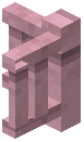 Fence Corner Pink Concrete