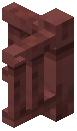 Fence Corner Raw Crimson Wood