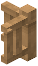 Fence Corner Raw Oak Wood