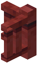 Fence Corner Red Concrete