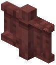 Fence Raw Crimson Wood