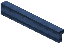 Frame Bottom Blue Concrete