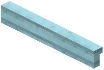 Frame Bottom Light Blue Concrete