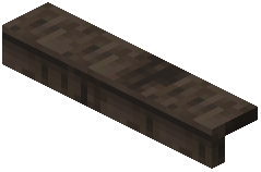 Frame Top Raw Dark Oak Wood