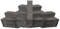 Gray Outer Upper Corner Tile