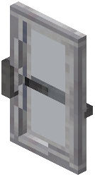 Gray Glass Sliding Door