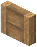 Half Side Slab A Oak Blindwall