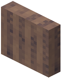 Half Side Slab Brown Wool