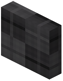 Half Side Slab Decorative Black Wool