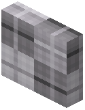 Half Side Slab Decorative Light Gray Wool