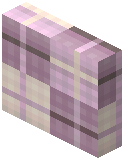 Half Side Slab Decorative Pink Wool