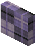 Half Side Slab Decorative Purple Wool