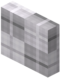Half Side Slab Decorative White Wool