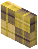 Half Side Slab Decorative Yellow Wool