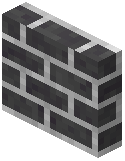 Half Side Slab Embbed Dark Bricks