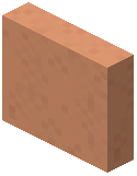 Half Side Slab Orange Concrete