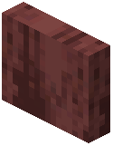 Half Side Slab Raw Crimson Wood