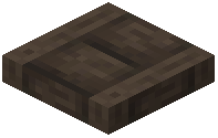 Half Slab A Dark Oak Blindwall