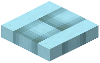 Half Slab A Light Blue Blindwall