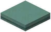 Half Slab Cyan Concrete
