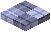 Half Slab Decorative Blue Wool