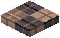 Half Slab Decorative Brown Wool