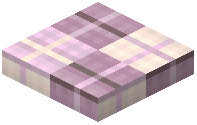 Half Slab Decorative Pink Wool