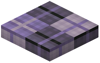 Half Slab Decorative Purple Wool
