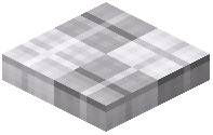 Half Slab Decorative White Wool