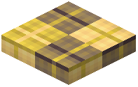 Half Slab Decorative Yellow Wool