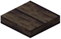 Half Slab Stripped Dark Oak Wood