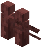 Handrail Left Raw Crimson Wood