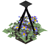 Hanging Blue Tulip